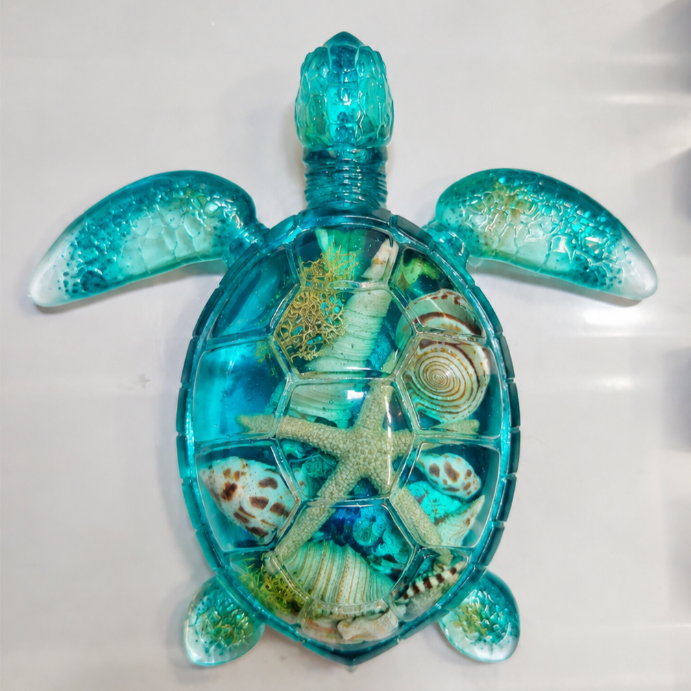 Moule en Silicone Tortue de Mer – Édition Exclusive Sarah Art 3D