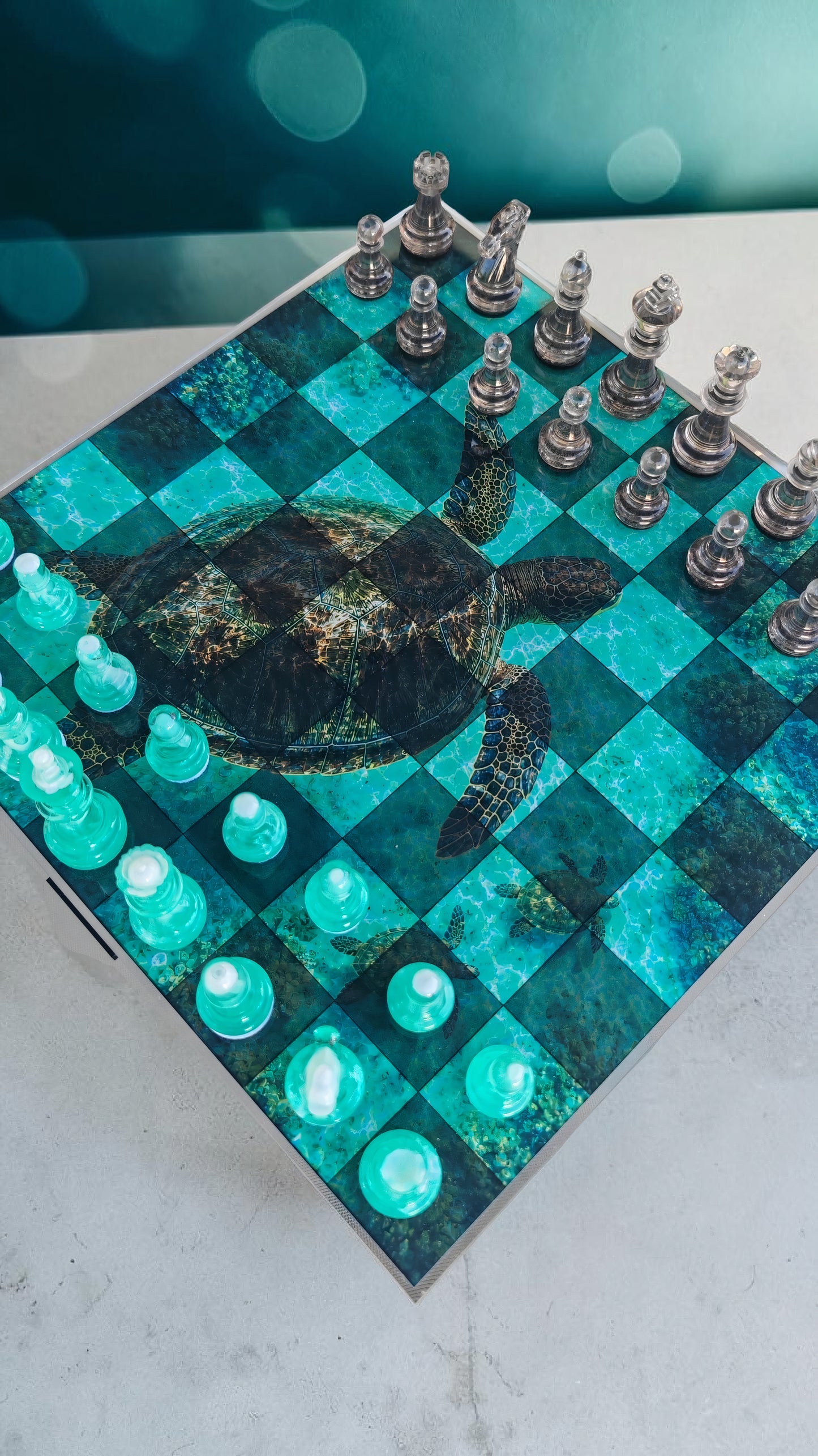Échiquier tortue