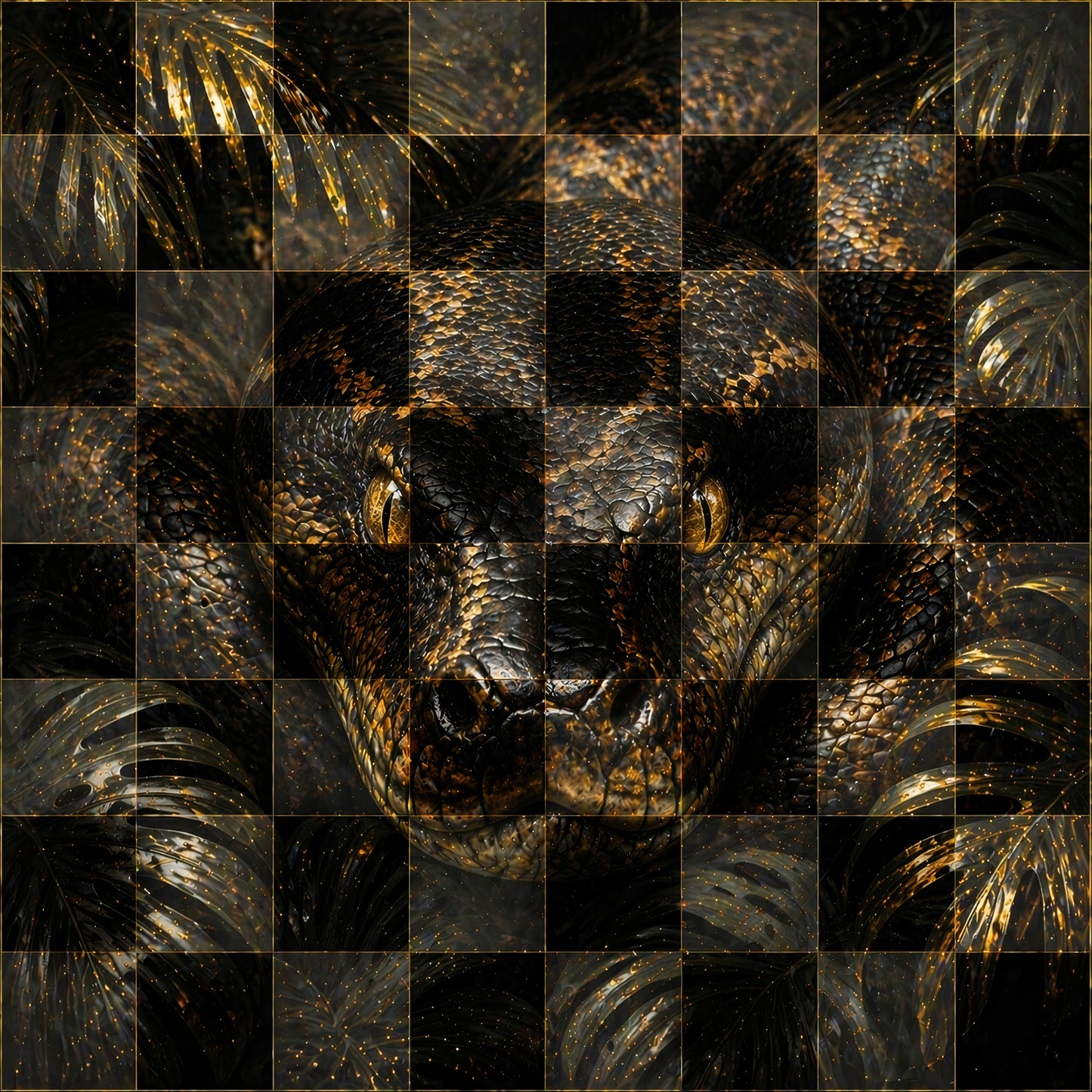 Échiquier Jungle Royale Collection