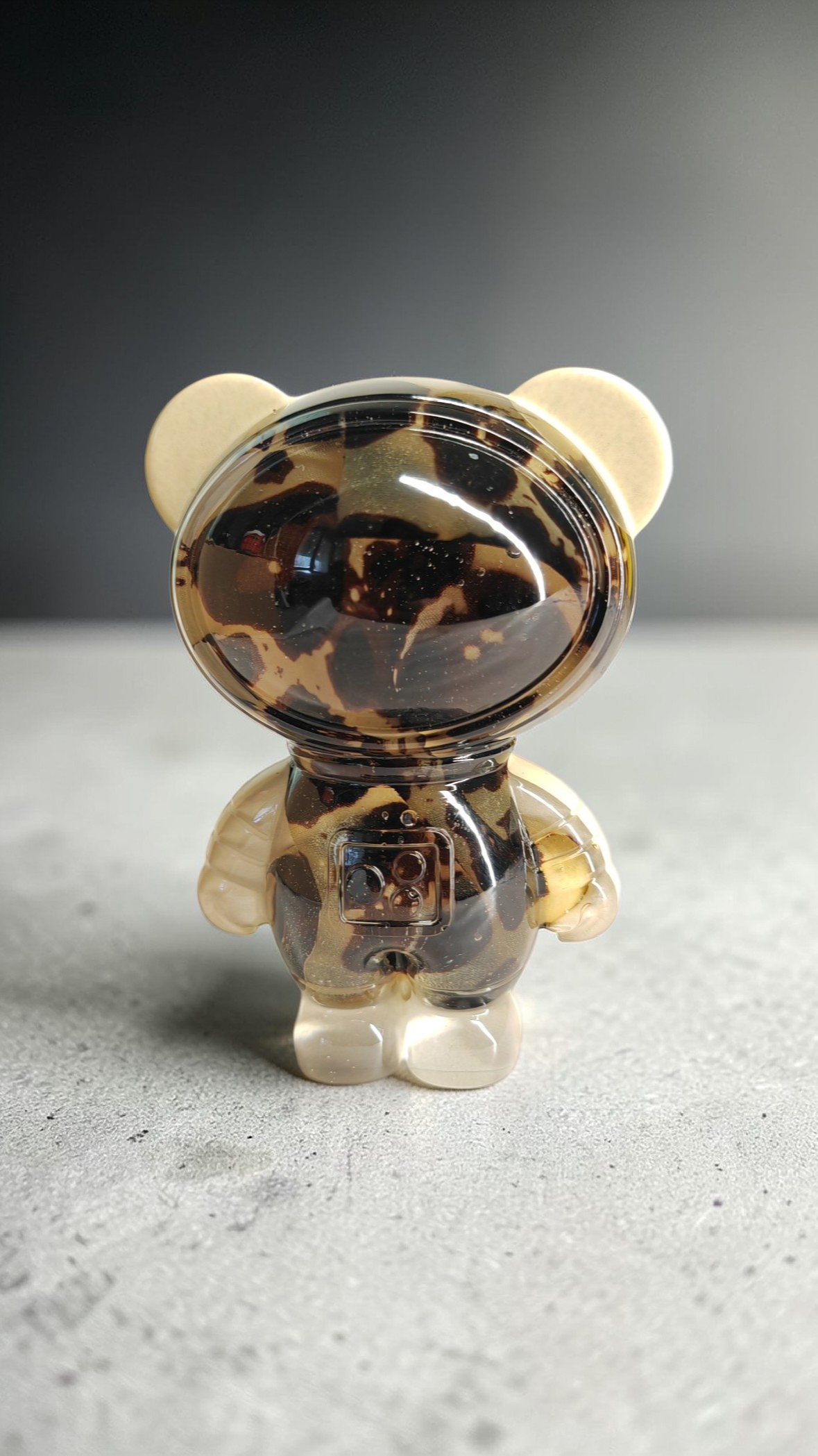 Nounours astronaute léopard