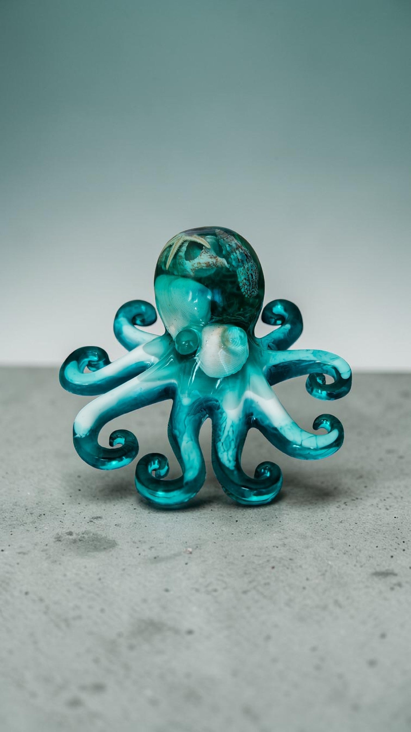 Figurine pieuvre océan
