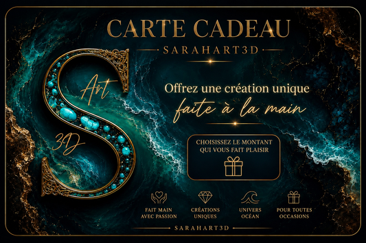 Carte Cadeau SarahArt3D