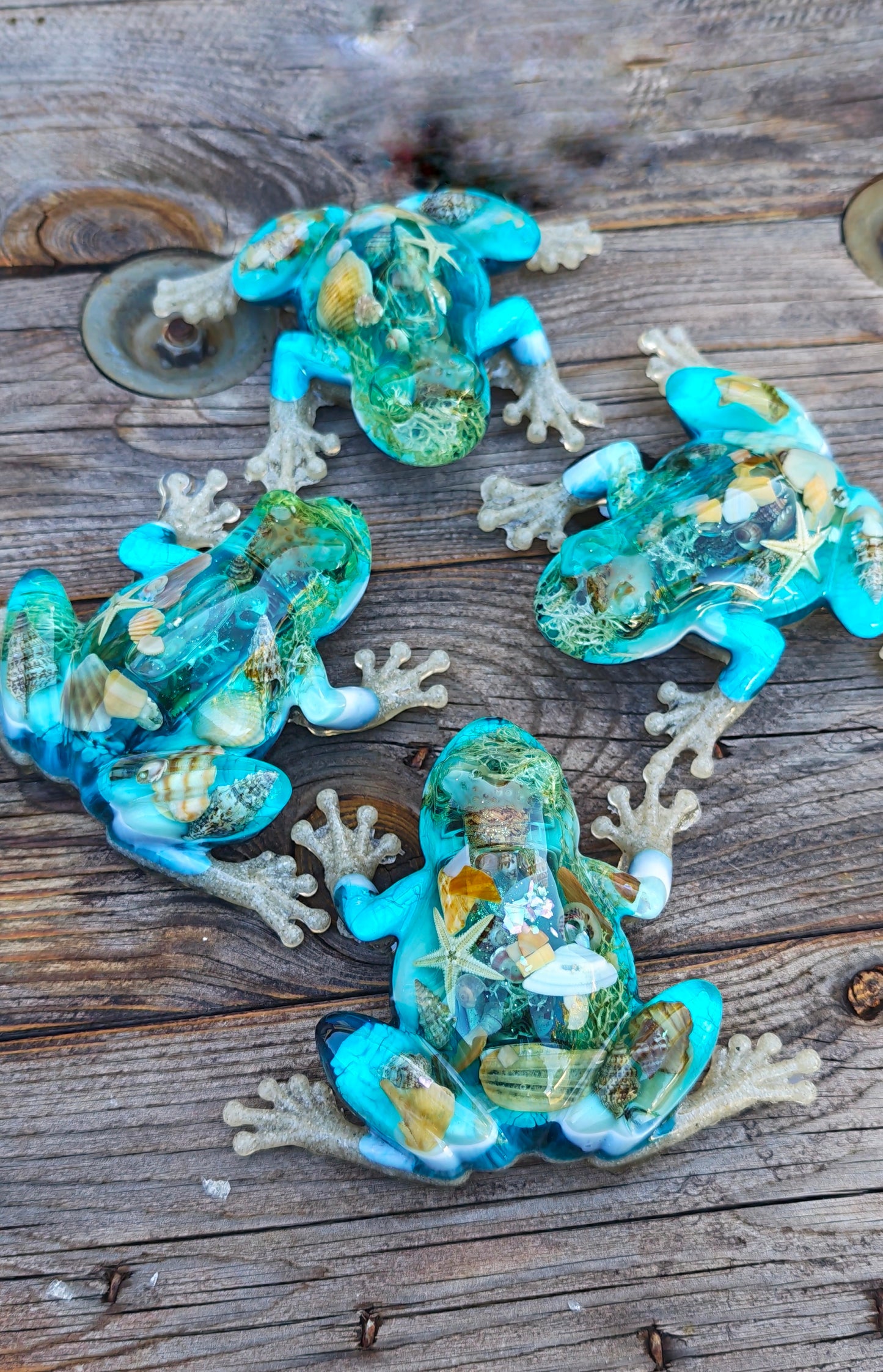 Grenouille snow globe